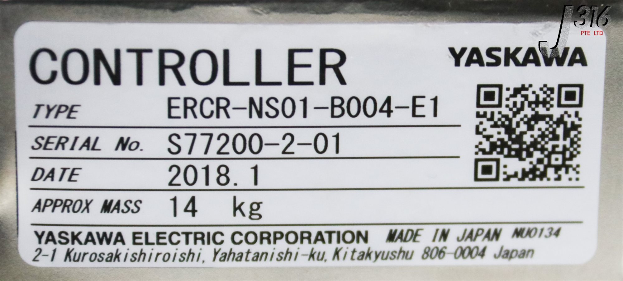 29709 YASKAWA ROBOT CONTROLLER, NXC100, 0190-45353 ERCR-NS01-B004
